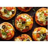 Buffet de Mini Pizza para Festas de Aniversário