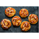 buffet de mini pizza para eventos contato Araras