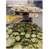 buffet de pizza para casamentos Caieiras