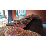 contato de buffet de pizza para festas de casamentos Águas de Lindóia